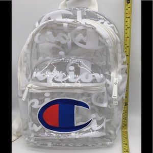 champion clear backpack